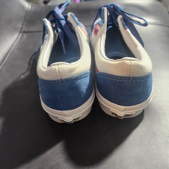 Vans Old Skool Sport Pop Red Vallarta Blue - Picture 12 of 12